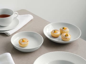 Talerz deserowy Rhombe Ø16 cm - Biały - Lyngby Porcelæn