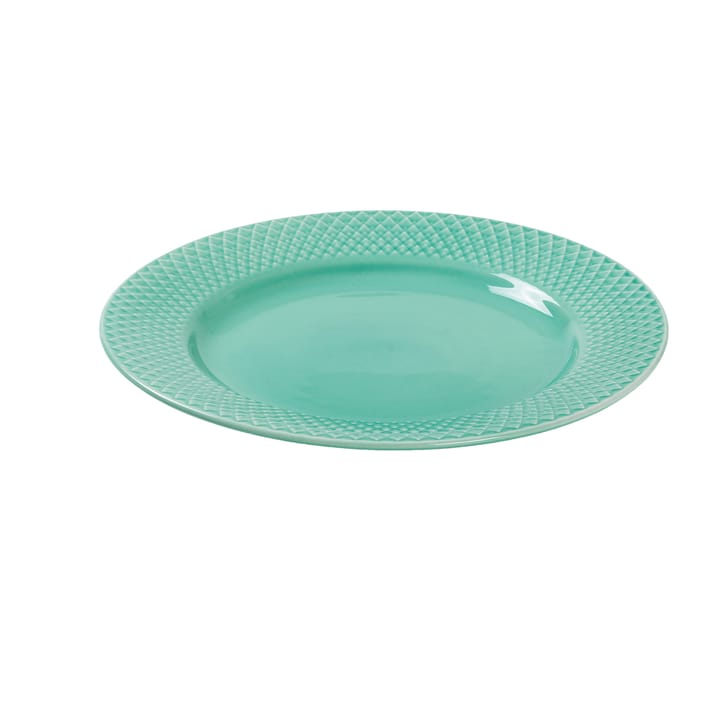 Talerz Rhombe Ø21 cm, Aqua Lyngby Porcelæn