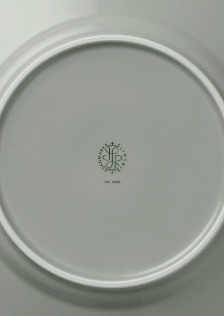 Talerz Rhombe Earth Ø21 cm, Moss Lyngby Porcelæn