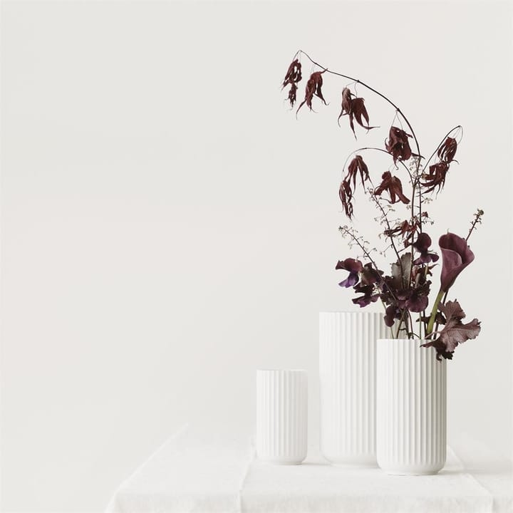 Wazon Lyngby, biały, 20 cm Lyngby Porcelæn