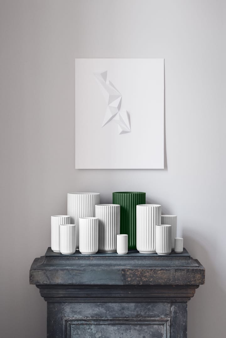 Wazon Lyngby, Ciemnozielony, 31 cm Lyngby Porcelæn