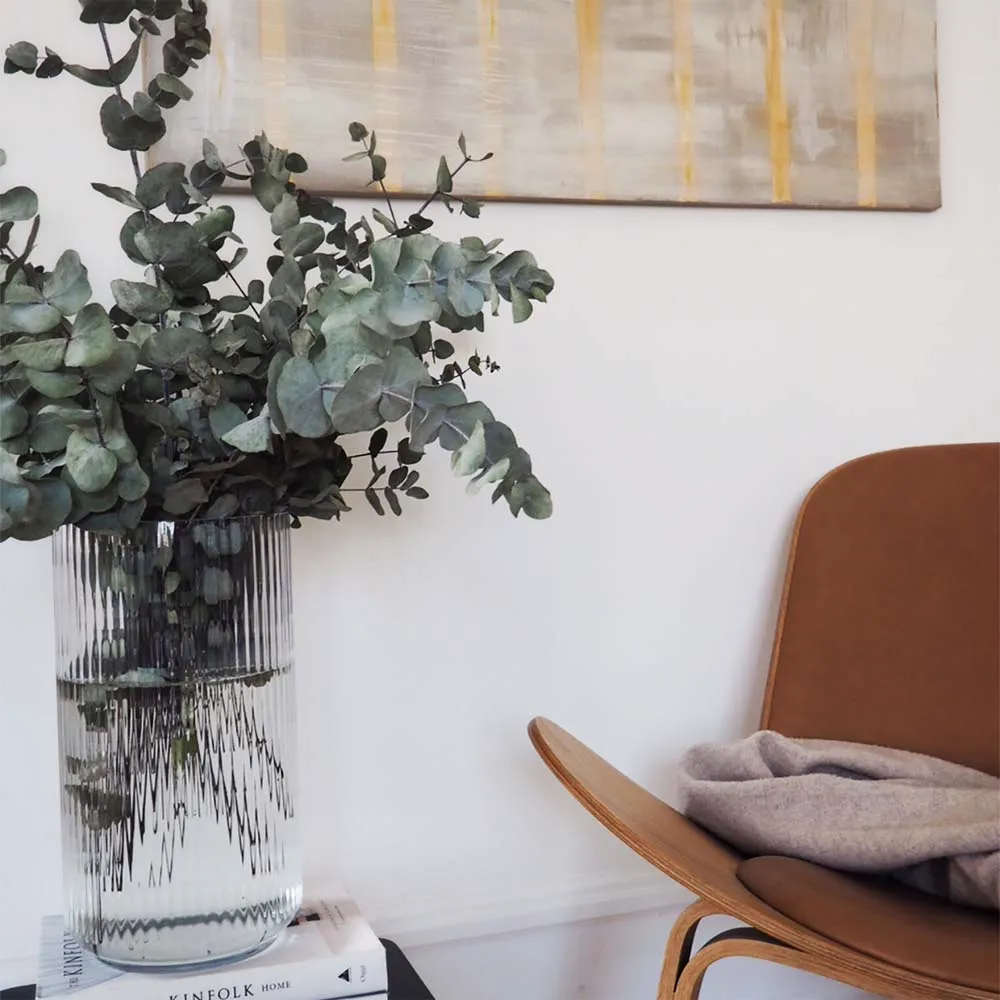 Wazon Lyngby, midnight blue, 15,5 cm Lyngby Porcelæn