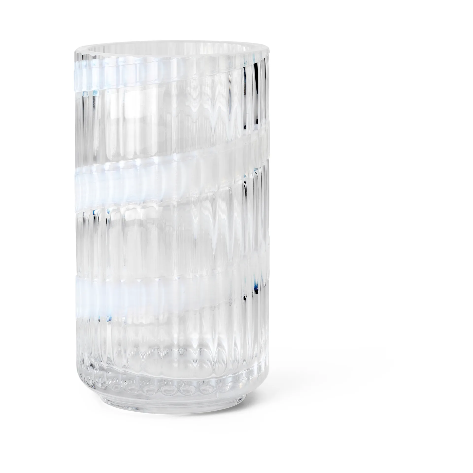 Wazon Lyngby, White swirl, 15,5 cm Lyngby Porcelæn