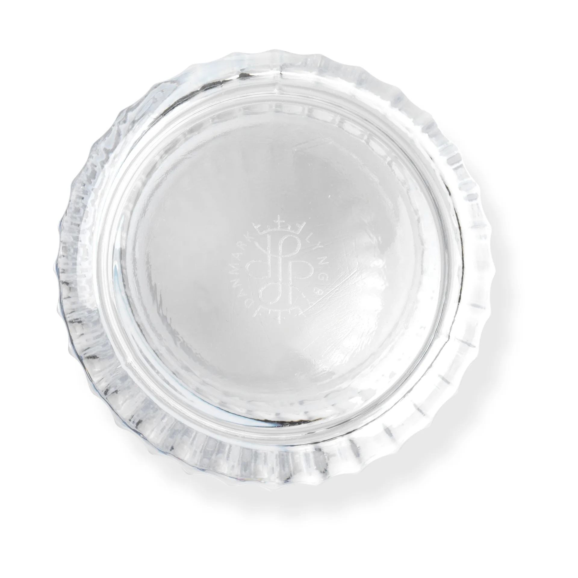 Wazon Lyngby, White swirl, 15,5 cm Lyngby Porcelæn