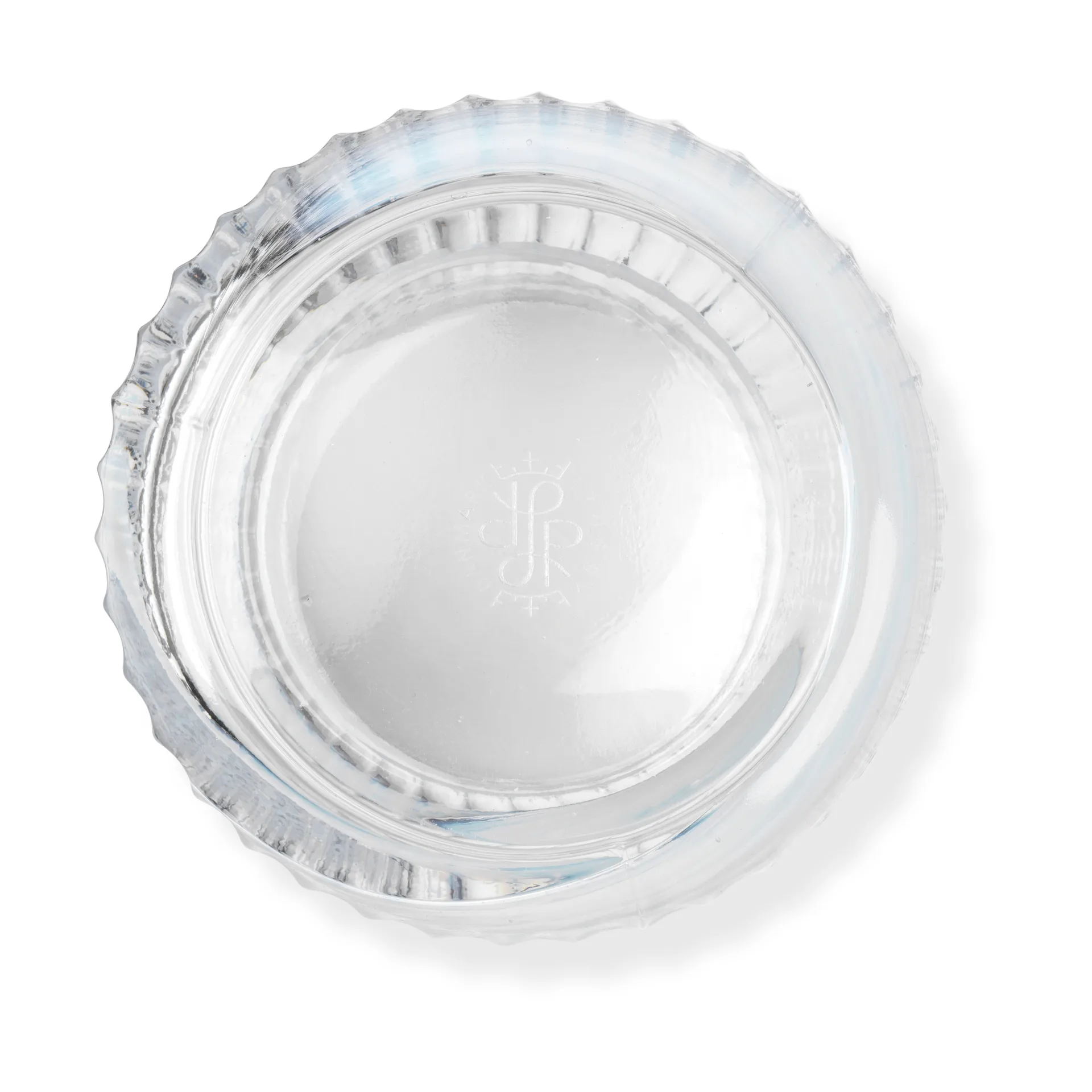 Wazon Lyngby, White swirl, 20,5 cm Lyngby Porcelæn