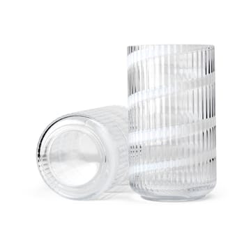 Wazon Lyngby - White swirl, 25 cm - Lyngby Porcelæn