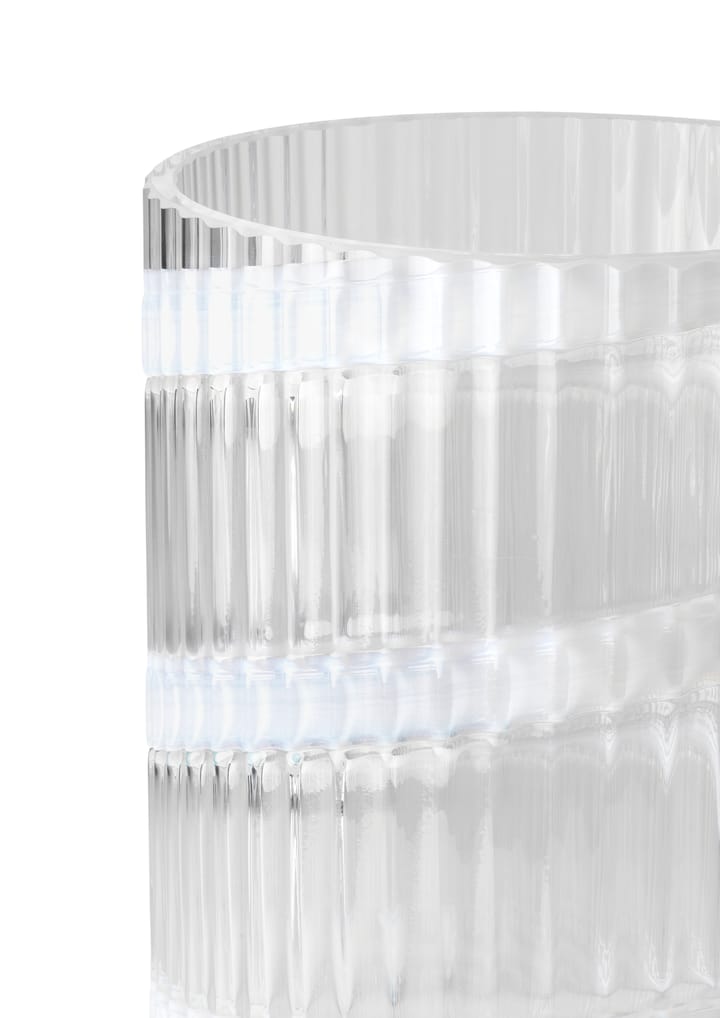 Wazon Lyngby, White swirl, 25 cm Lyngby Porcelæn