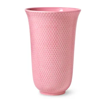 Wazon Rhombe 20 cm - Różowy - Lyngby Porcelæn