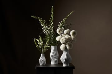 Wazon Twist 18 cm - Biały - Lyngby Porcelæn