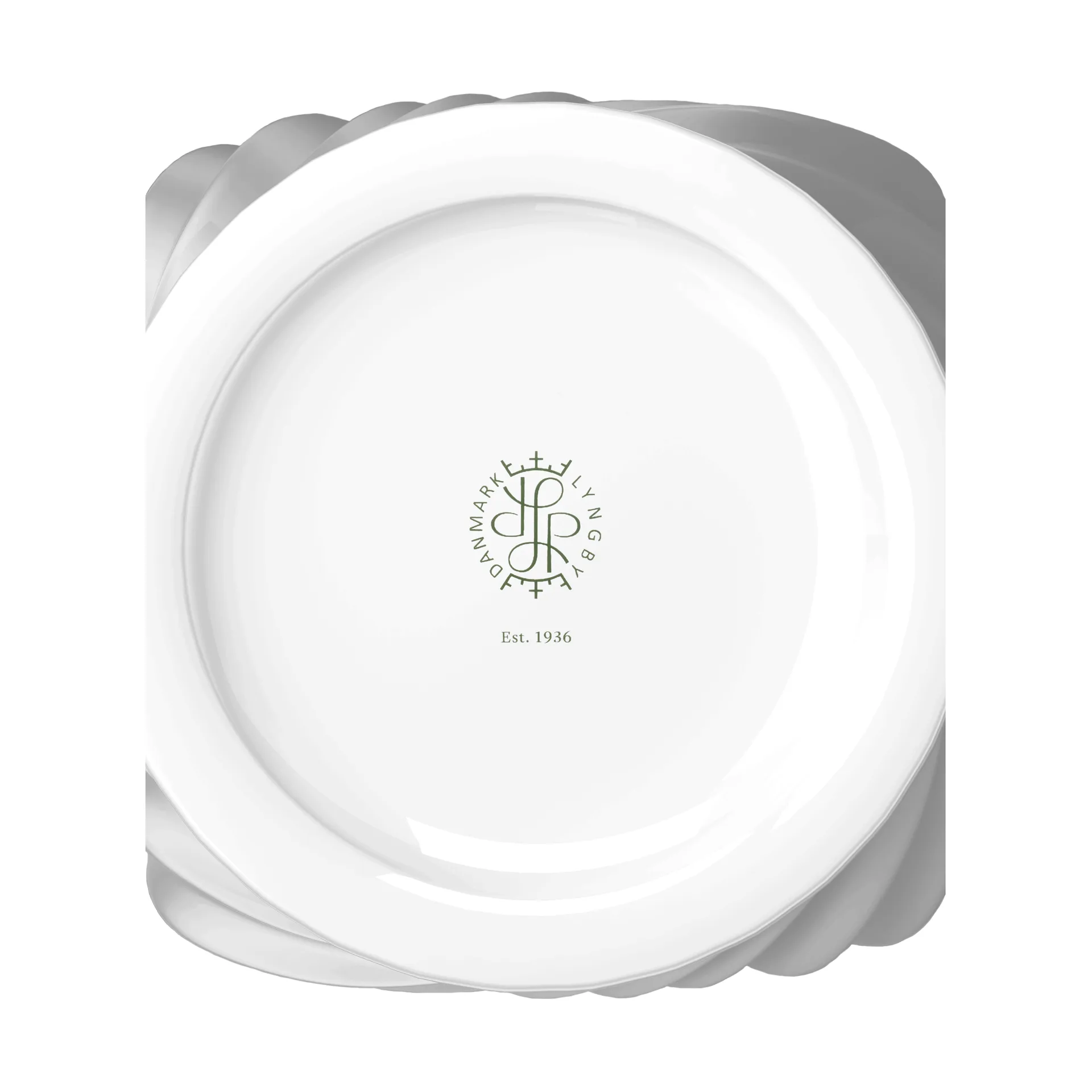 Wazon Twist 31 cm, Biały Lyngby Porcelæn