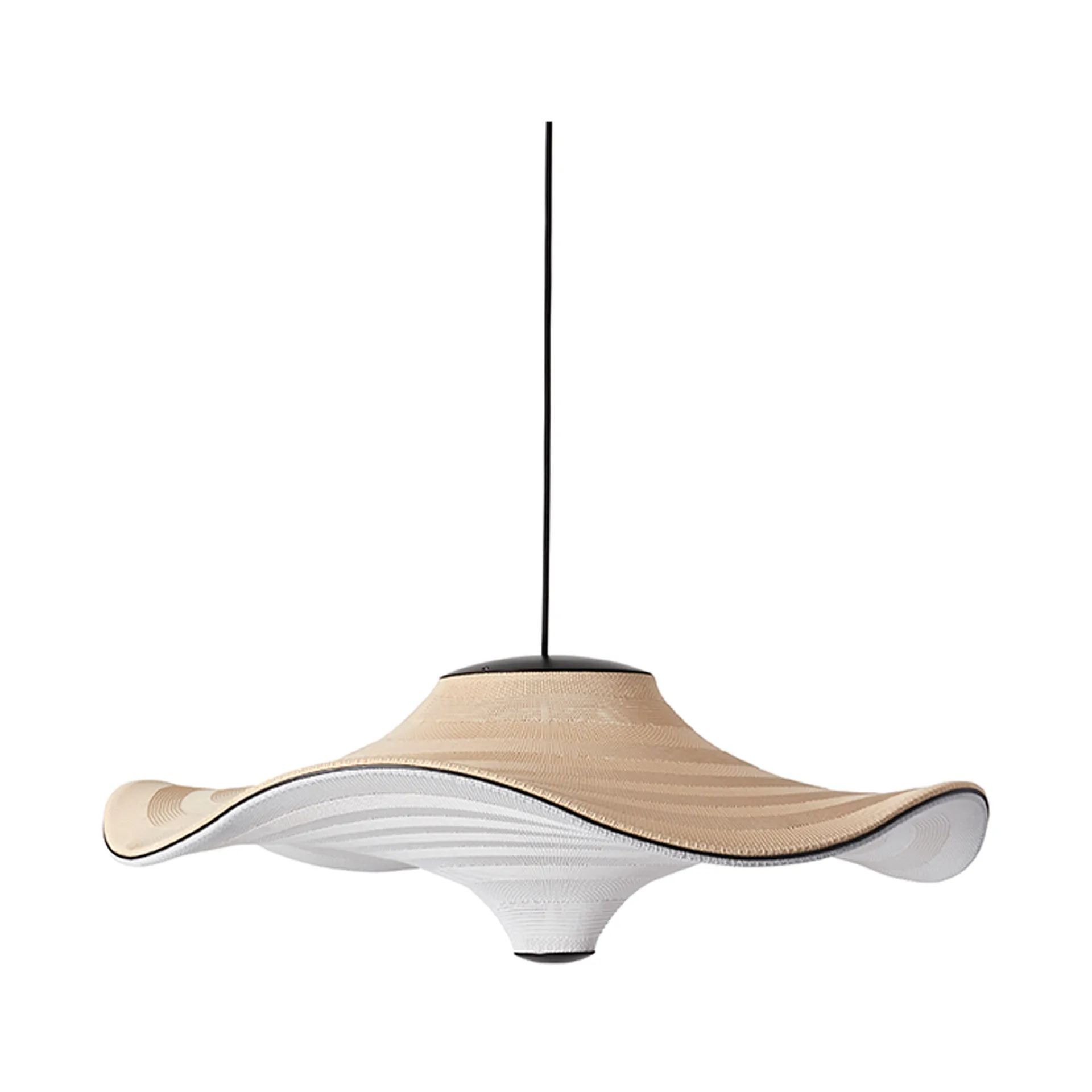 Flying klosz Ø78 cm, Golden sand Made By Hand