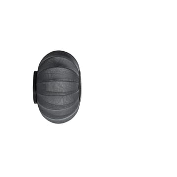 Knit-Wit 45 Oval lampa ścienna i sufitowa - Black - Made By Hand