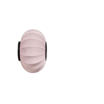 Knit-Wit 45 Oval lampa ścienna i sufitowa - Light pink - Made By Hand