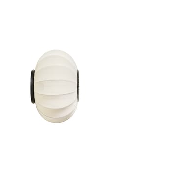 Knit-Wit 45 Oval lampa ścienna i sufitowa - Pearl white - Made By Hand
