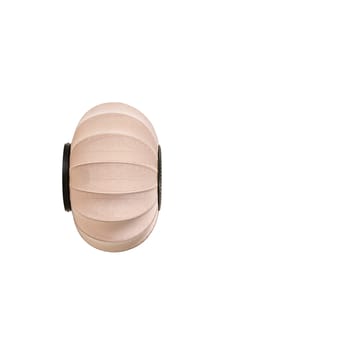 Knit-Wit 45 Oval lampa ścienna i sufitowa - Sand stone - Made By Hand