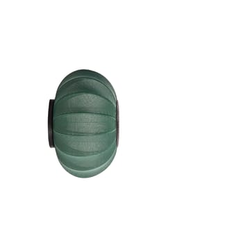 Knit-Wit 45 Oval lampa ścienna i sufitowa - Tweed green - Made By Hand