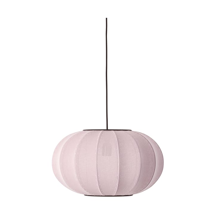 Knit-Wit 45 Oval lampa wisząca - Light pink - Made By Hand