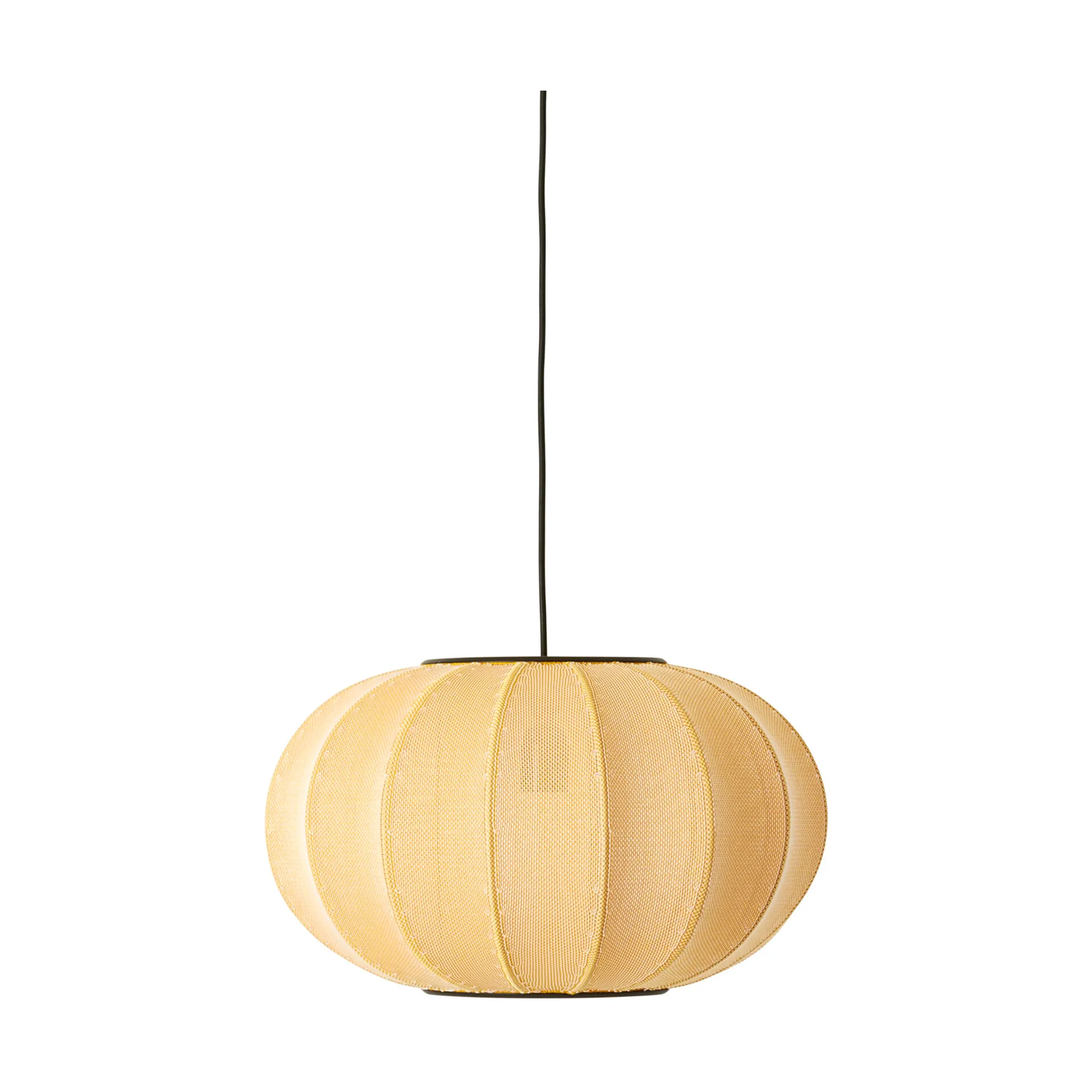 Knit-Wit 45 Oval lampa wisząca, Sunrise Made By Hand