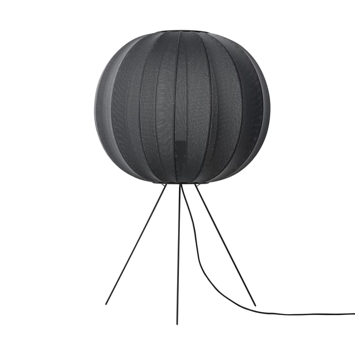 Lampa podłogowa Knit-Wit 60 Round Medium - Black - Made By Hand
