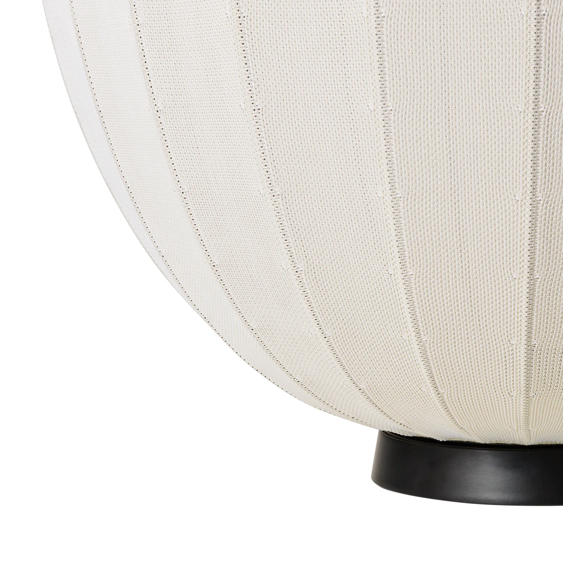 Lampa podłogowa Knit-Wit 65 High Oval Level, Pearl white Made By Hand