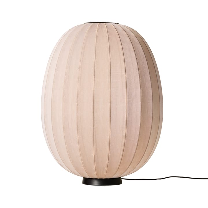 Lampa podłogowa Knit-Wit 65 High Oval Level - Sand stone - Made By Hand