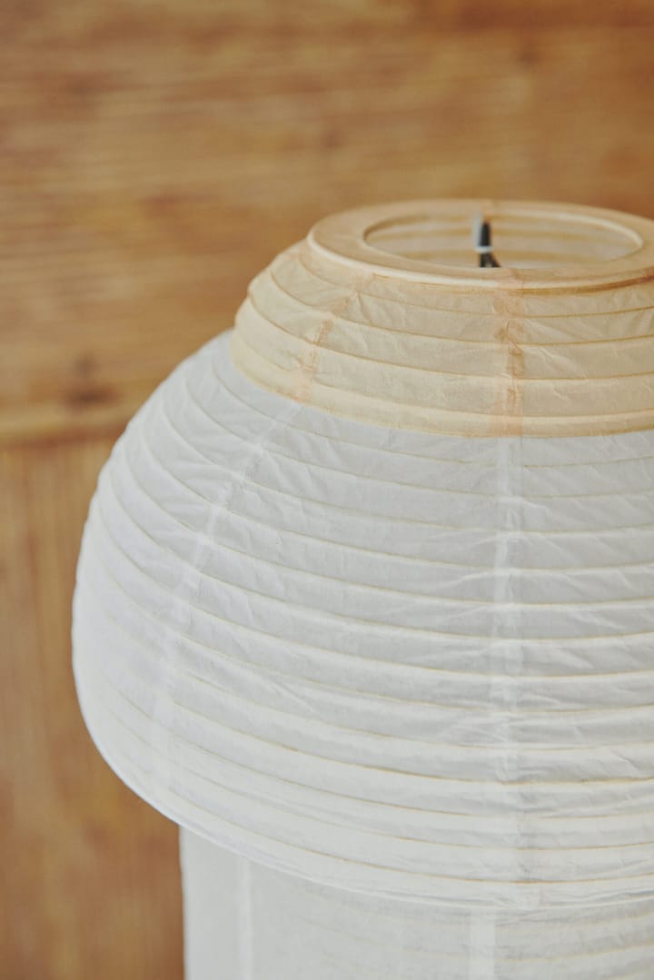 Lampa stołowa Papier Double Ø30 cm, Soft yellow Made By Hand
