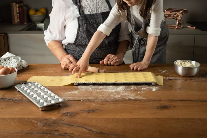 Forma do ravioli Marcato z kwadratowym wałkiem, 24 s Marcato
