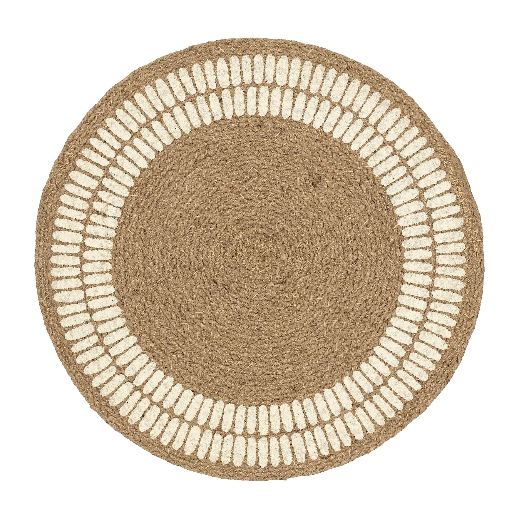 Alku podkładka juta Ø38 cm, Off white Marimekko