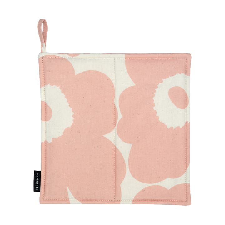 Łapka kuchenna Pieni Unikko 21,5x21,5 cm - Cotton-peach - Marimekko