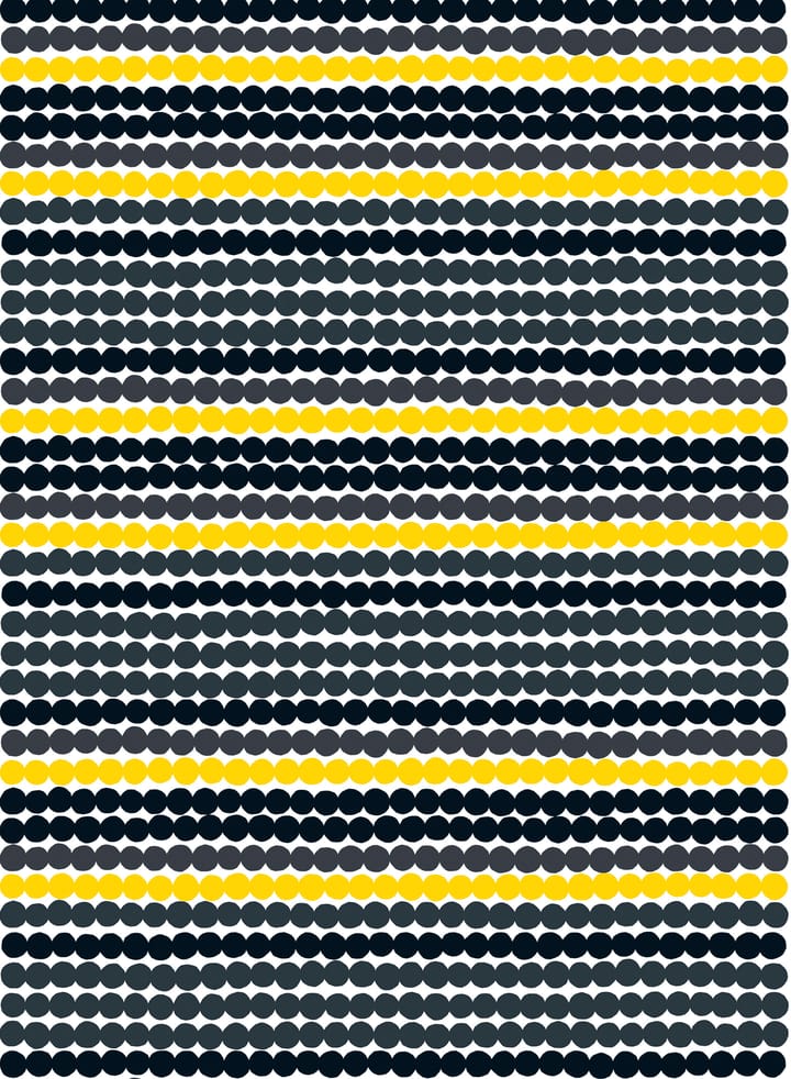 Cerata Räsymatto  - Szary-czarny-żółty - Marimekko