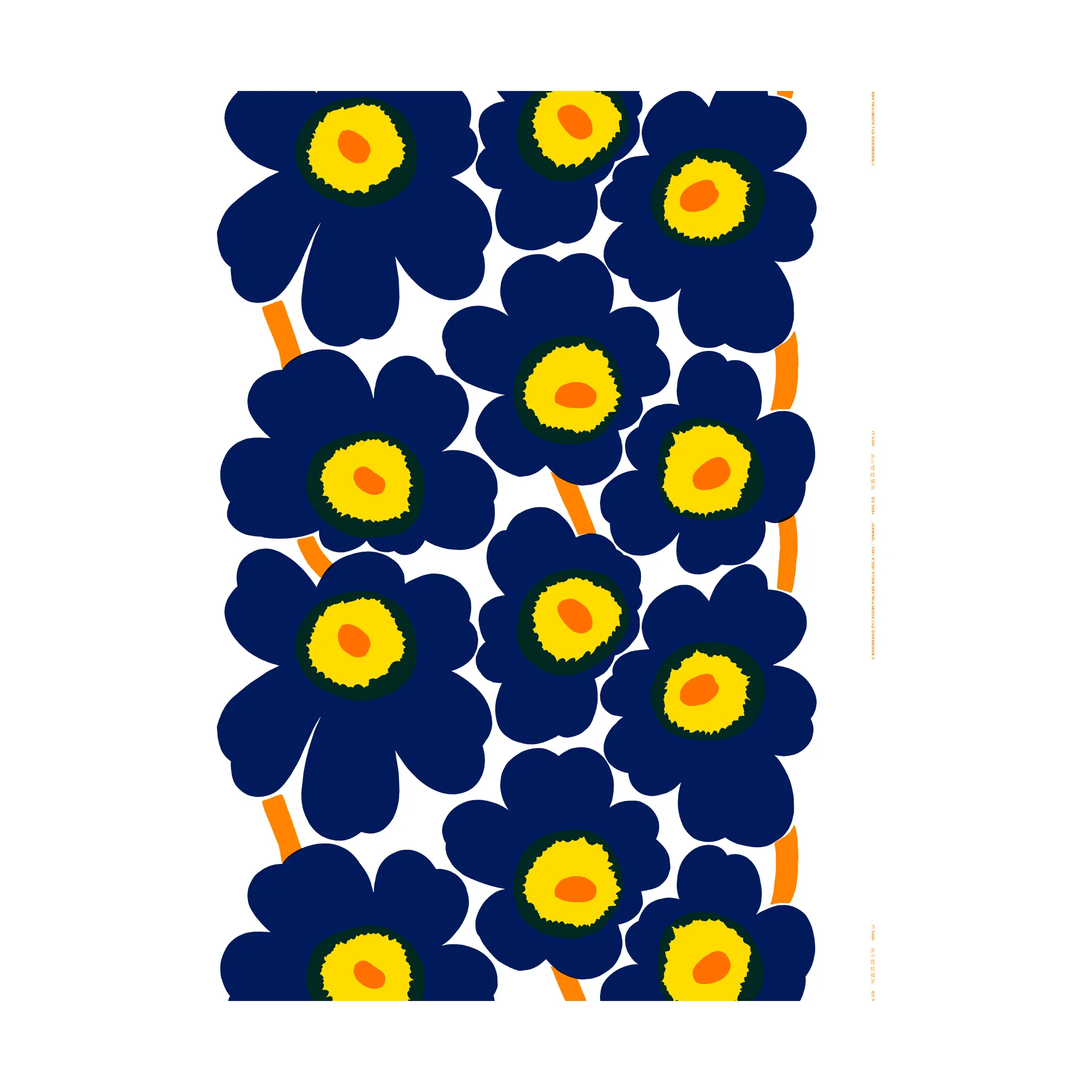 Cerata Unikko, Blue Marimekko