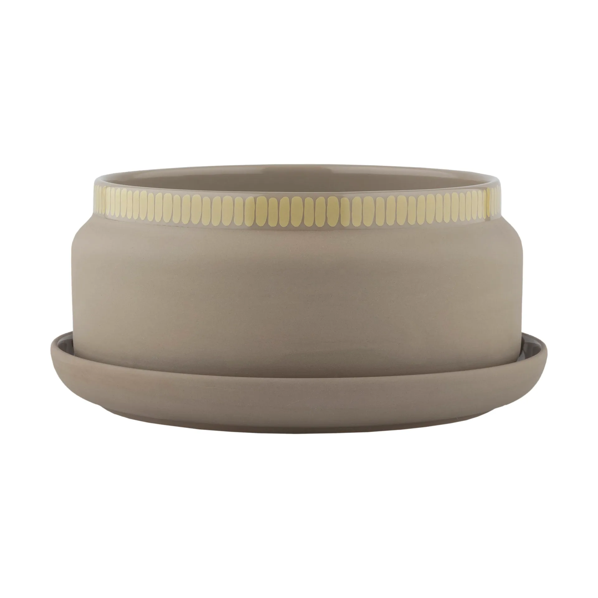 Doniczka Alku Ø17,5 cm, Terra-l. yellow Marimekko