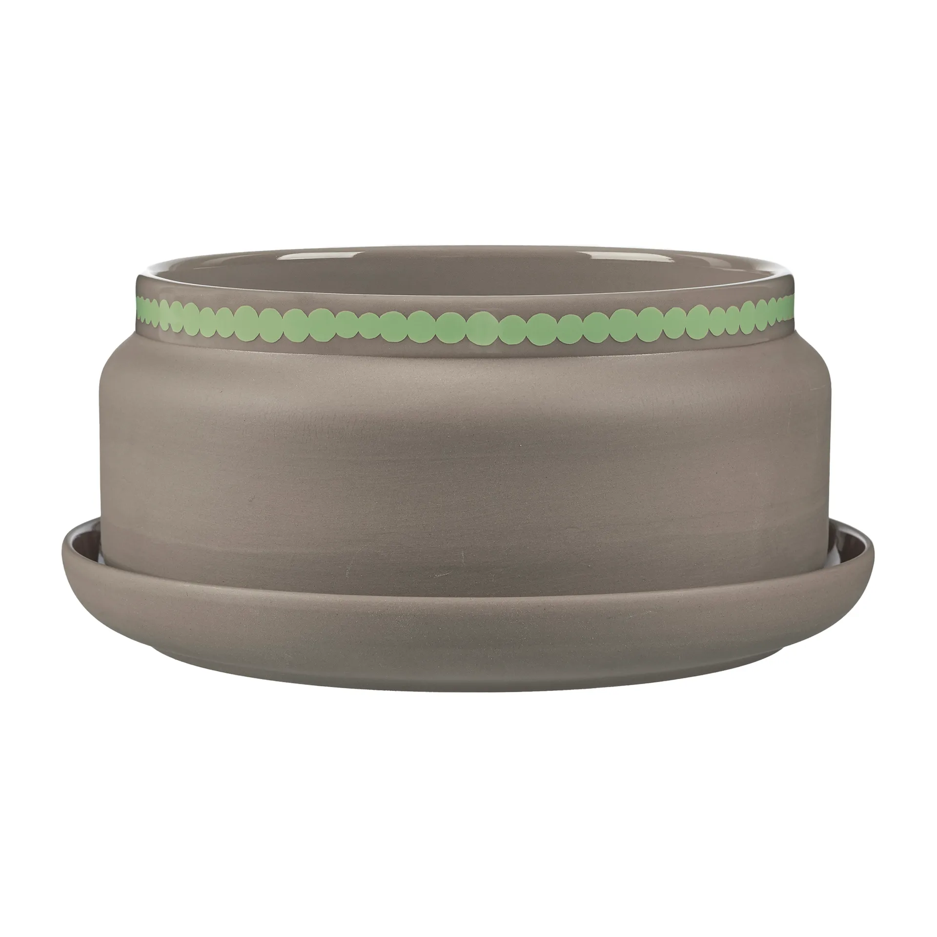 Doniczka Räsymatto Ø17,5 cm, Ziemisty-miętowy Marimekko