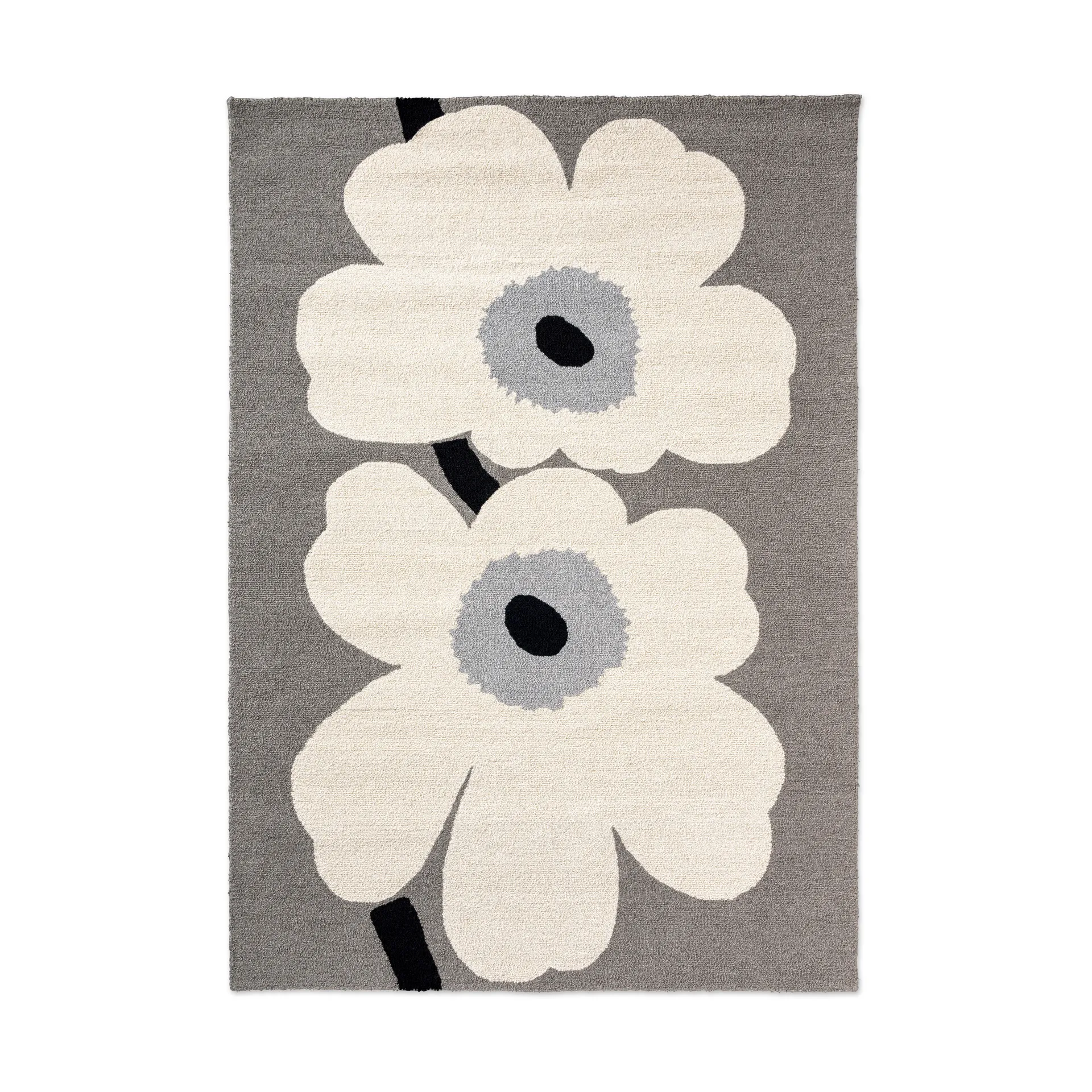 Dywan Unikko anniversary outdoor, Grey, 200x280 cm Marimekko