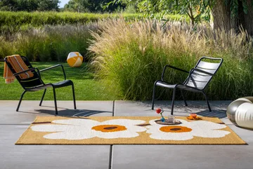 Dywan Unikko anniversary outdoor - Honey, 250x350 cm - Marimekko