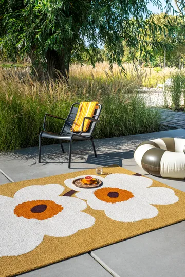 Dywan Unikko anniversary outdoor - Honey, 250x350 cm - Marimekko