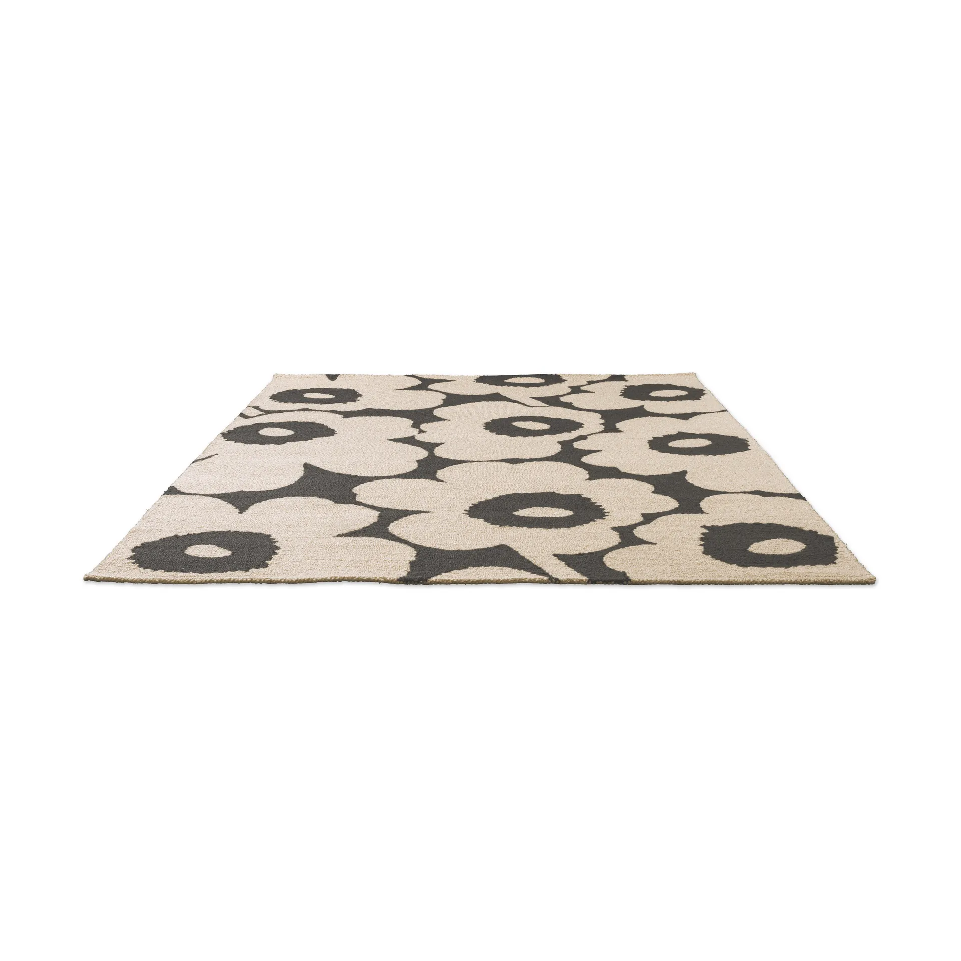 Dywan Unikko outdoor, Charcoal-white, 200x280 cm Marimekko