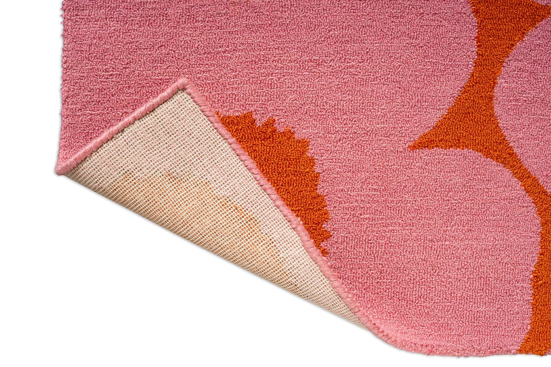 Dywan Unikko outdoor, Pink-orange, 140x200 cm Marimekko