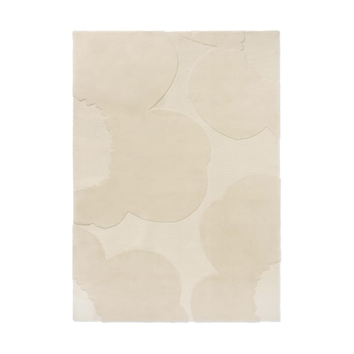 Dywan wełniany Iso Unikko - Natural White, 170x240 cm - Marimekko