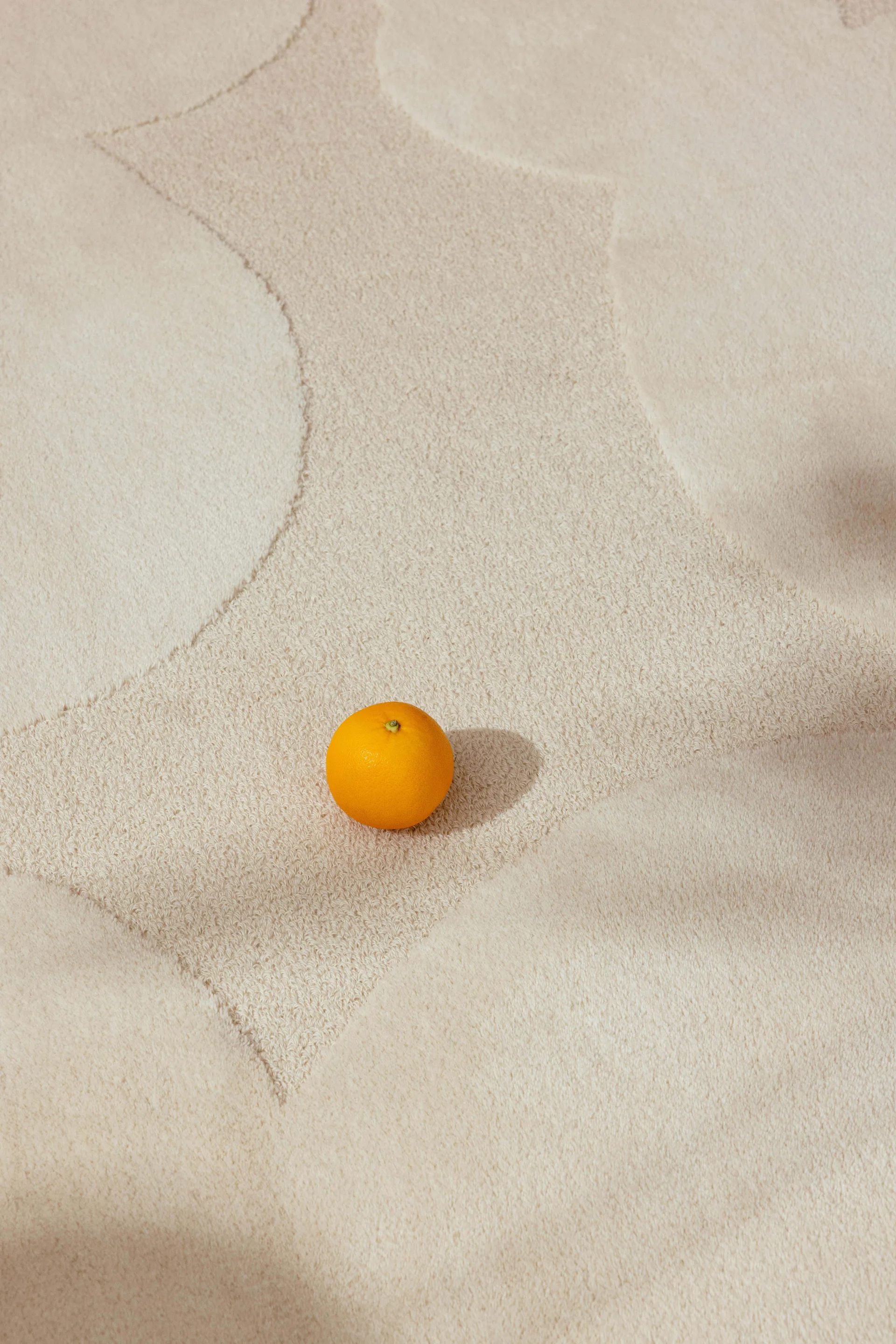 Dywan wełniany Iso Unikko, Natural White, 170x240 cm Marimekko