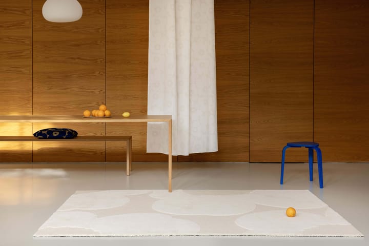 Dywan wełniany Iso Unikko, Natural White, 250x350 cm Marimekko