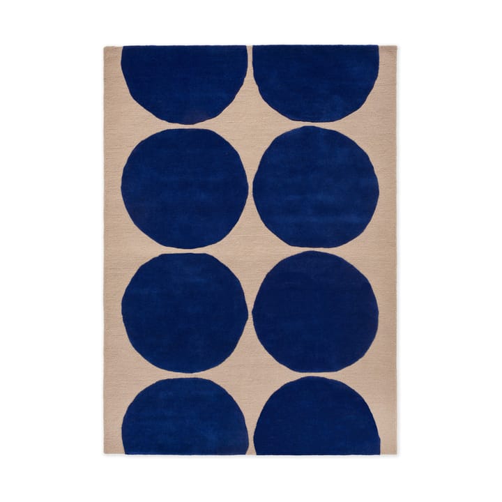 Dywan wełniany Isot Kivet - Blue, 140x200 cm - Marimekko