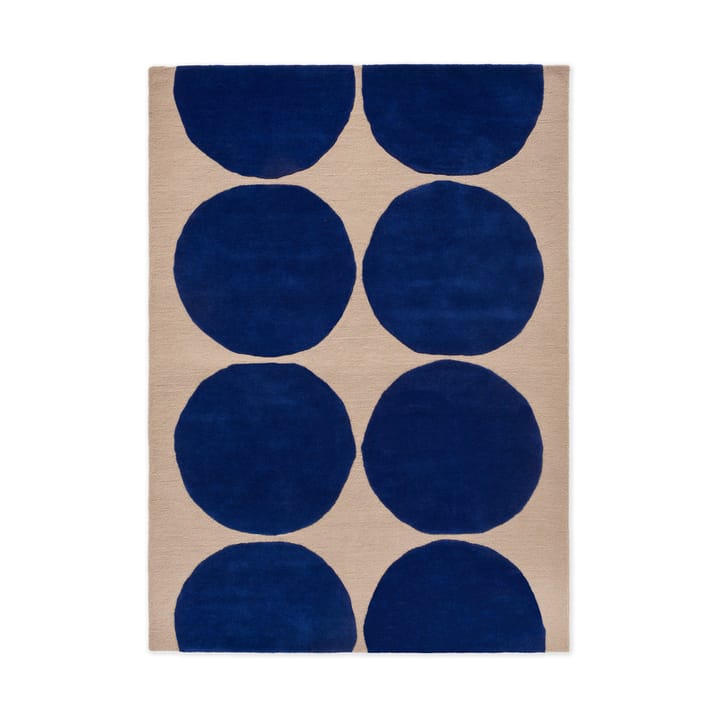 Dywan wełniany Isot Kivet - Blue, 170x240 cm - Marimekko