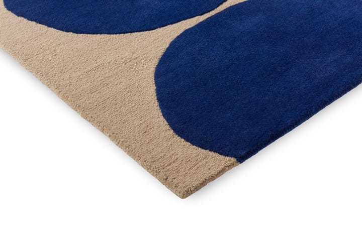Dywan wełniany Isot Kivet, Blue, 200x280 cm Marimekko