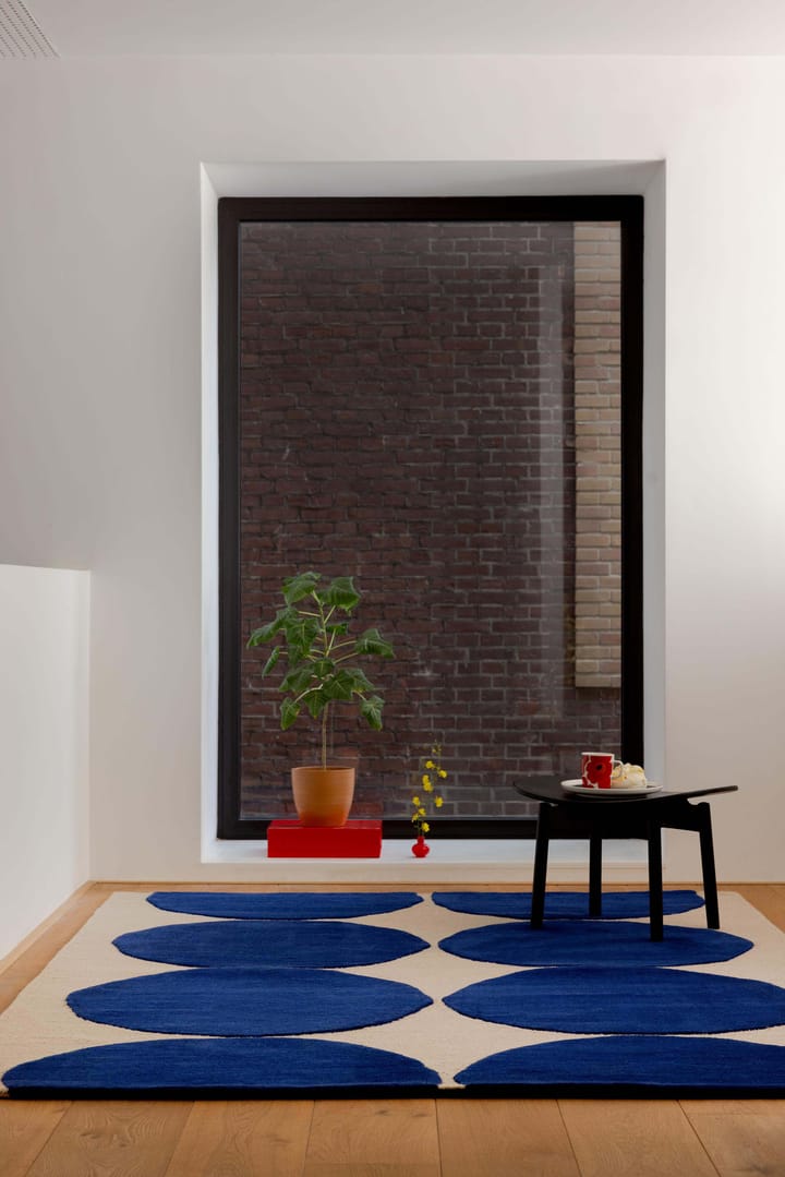 Dywan wełniany Isot Kivet, Blue, 200x280 cm Marimekko