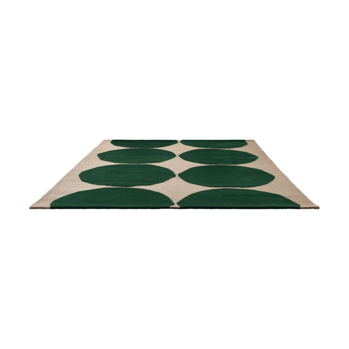 Dywan wełniany Isot Kivet, Green, 170x240 cm Marimekko