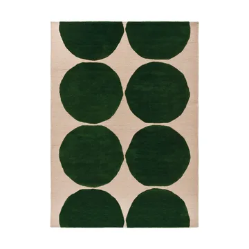 Dywan wełniany Isot Kivet - Green, 200x280 cm - Marimekko