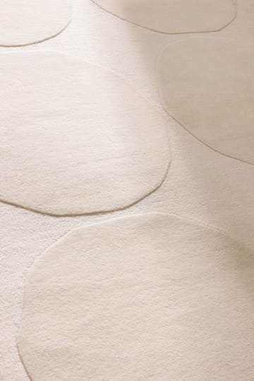 Dywan wełniany Isot Kivet - Natural White, 200x280 cm - Marimekko
