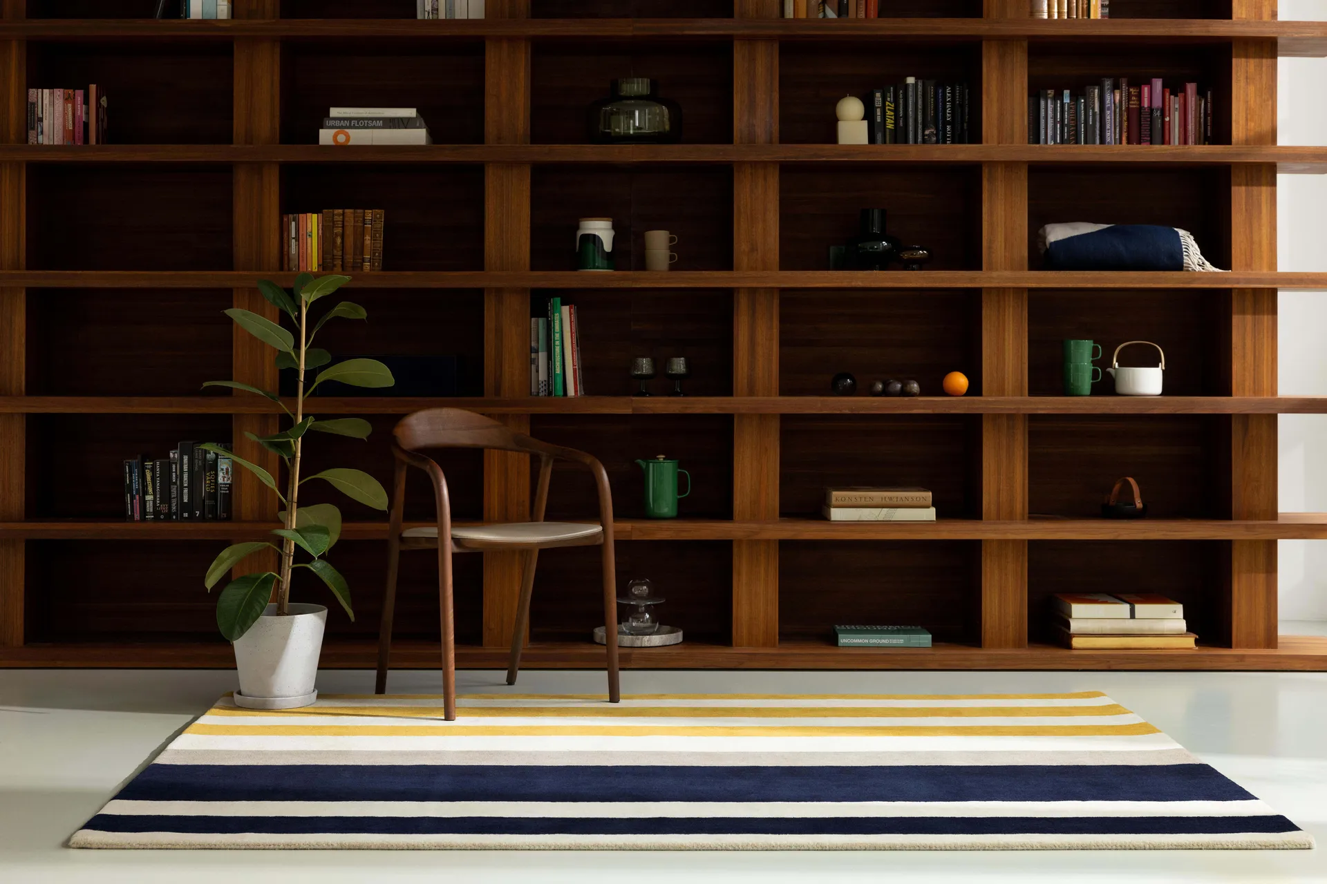 Dywan wełniany Ralli, Yellow, 140x200 cm Marimekko