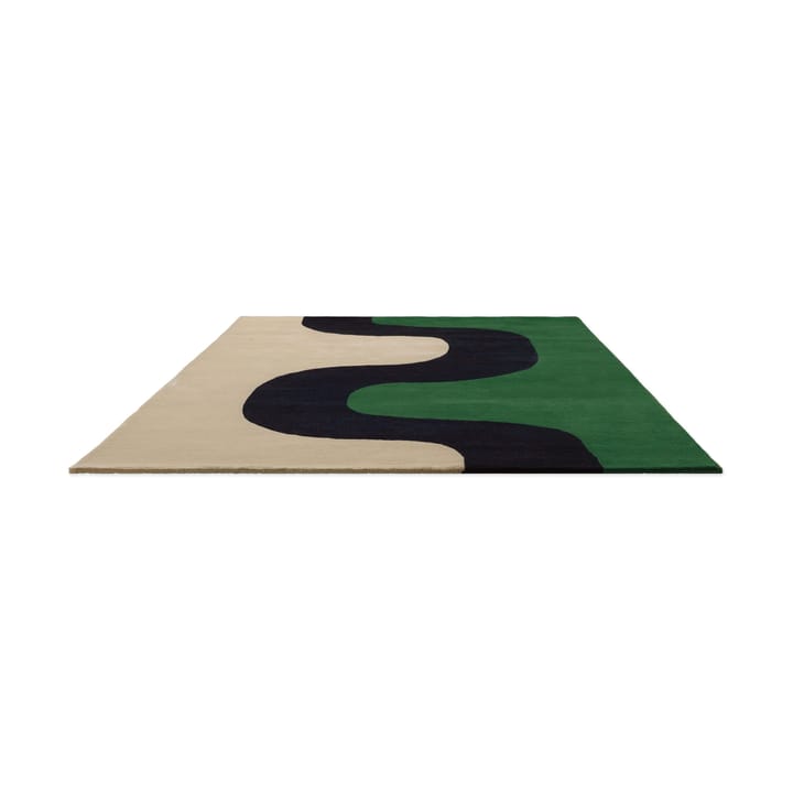 Dywan wełniany Seireeni, Green, 250x350 cm Marimekko